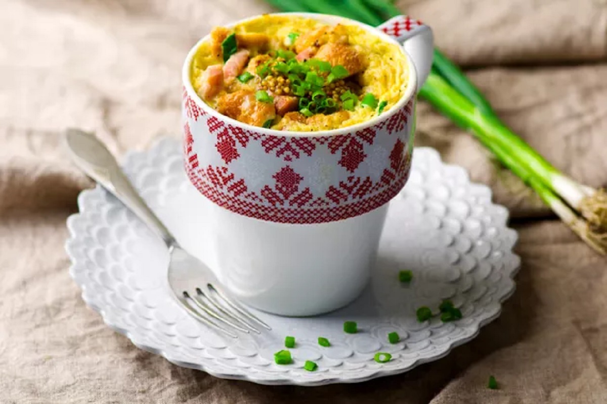 omlet u šolji